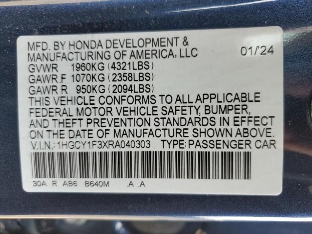 2024 Honda Accord EX