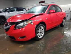 Salvage cars for sale at Elgin, IL auction: 2007 Mazda 3 I