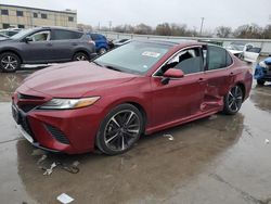 Salvage cars for sale at Wilmer, TX auction: 2018 Toyota Camry XSE