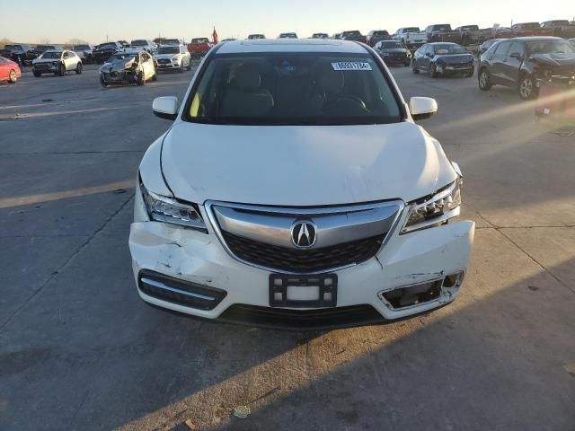 2016 Acura MDX Technology