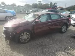 Salvage cars for sale at Riverview, FL auction: 2013 Toyota Avalon Hybrid