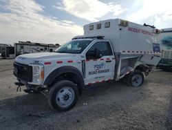 Salvage trucks for sale at Apopka, FL auction: 2023 Ford F550 Super Duty