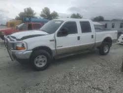 Salvage trucks for sale at Prairie Grove, AR auction: 2001 Ford F350 SRW Super Duty