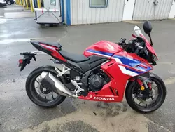 Salvage cars for sale from Copart China: 2024 Honda CBR500 RA