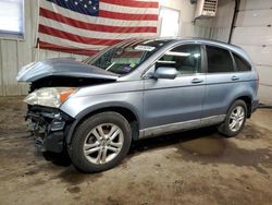 Salvage cars for sale from Copart Lyman, ME: 2010 Honda CR-V EXL