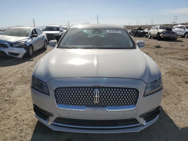 2019 Lincoln Continental Select