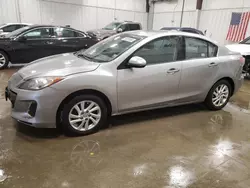 Salvage cars for sale at Franklin, WI auction: 2012 Mazda 3 I