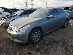 Salvage cars for sale at Elgin, IL auction: 2009 Infiniti G37