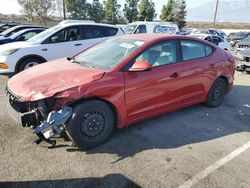 Salvage cars for sale at Rancho Cucamonga, CA auction: 2017 Hyundai Elantra SE