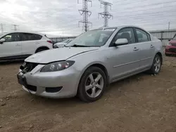 Salvage cars for sale at Elgin, IL auction: 2006 Mazda 3 I