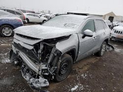 Salvage cars for sale at Brighton, CO auction: 2020 Toyota Rav4 LE