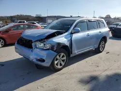 Toyota salvage cars for sale: 2009 Toyota Highlander