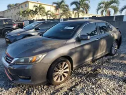 Salvage cars for sale at Opa Locka, FL auction: 2013 Honda Accord EXL