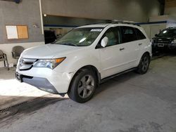 Salvage cars for sale at Sandston, VA auction: 2007 Acura MDX Sport