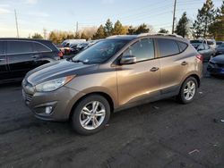 Salvage cars for sale at Denver, CO auction: 2013 Hyundai Tucson GLS