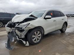 Salvage Cars with No Bids Yet For Sale at auction: 2015 Acura MDX Advance