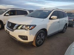 Nissan salvage cars for sale: 2017 Nissan Pathfinder S