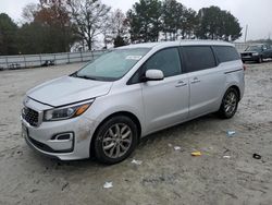 Salvage cars for sale at Loganville, GA auction: 2019 KIA Sedona LX