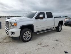 Salvage cars for sale at Arcadia, FL auction: 2018 GMC Sierra K2500 Denali