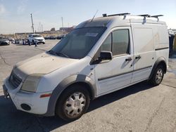 Salvage trucks for sale at Wilmington, CA auction: 2013 Ford Transit Connect XLT