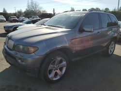 Salvage cars for sale at San Martin, CA auction: 2005 BMW X5 4.4I