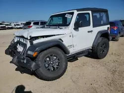 Vehiculos salvage en venta de Copart San Antonio, TX: 2020 Jeep Wrangler Sport