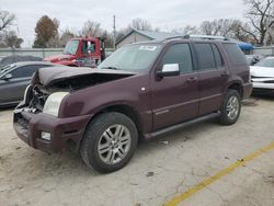 Mercury salvage cars for sale: 2007 Mercury Mountaineer Premier