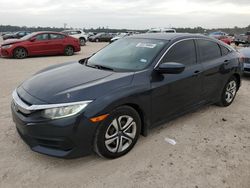 Vehiculos salvage en venta de Copart Houston, TX: 2018 Honda Civic LX