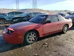 Salvage cars for sale at Littleton, CO auction: 1992 Nissan 240SX