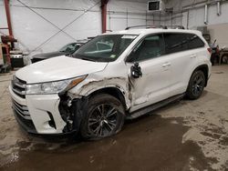 2018 Toyota Highlander LE en venta en Center Rutland, VT