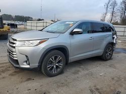 Toyota salvage cars for sale: 2017 Toyota Highlander LE