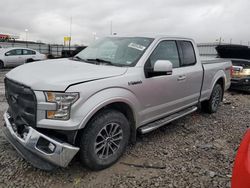 Salvage cars for sale at Cahokia Heights, IL auction: 2015 Ford F150 Super Cab