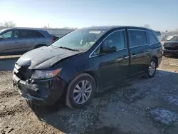 2015 Honda Odyssey EXL en venta en Kansas City, KS