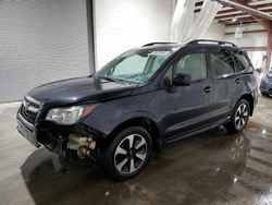 Salvage cars for sale at Leroy, NY auction: 2017 Subaru Forester 2.5I Premium