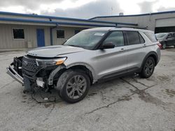 Salvage cars for sale at Fort Pierce, FL auction: 2021 Ford Explorer XLT