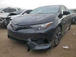 Salvage cars for sale from Copart Cleveland: 2017 Toyota Corolla IM