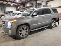 Salvage cars for sale at Eldridge, IA auction: 2017 Cadillac Escalade Luxury