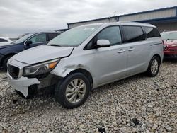 2015 KIA Sedona LX en venta en Wayland, MI