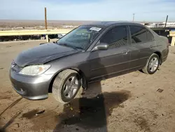 2005 Honda Civic EX en venta en Albuquerque, NM