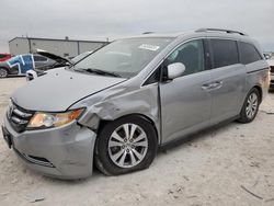 Salvage cars for sale at auction: 2017 Honda Odyssey EXL