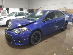 Salvage cars for sale from Copart Elgin, IL: 2015 Toyota Corolla L