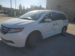 Honda Odyssey exl Vehiculos salvage en venta: 2015 Honda Odyssey EXL