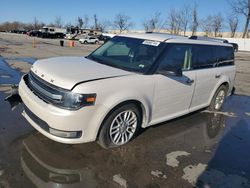 Salvage cars for sale from Copart Bridgeton, MO: 2016 Ford Flex SEL