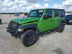 Jeep Vehiculos salvage en venta: 2018 Jeep Wrangler Unlimited Sport