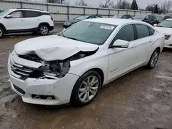 Chevrolet Impala lt salvage cars for sale: 2016 Chevrolet Impala LT