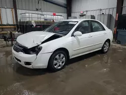 Salvage cars for sale at West Mifflin, PA auction: 2009 KIA Spectra EX