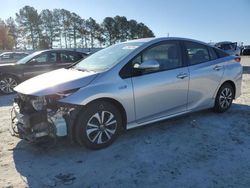 Toyota Prius salvage cars for sale: 2018 Toyota Prius Prime