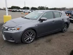 2016 Lexus CT 200 en venta en East Granby, CT