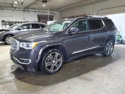 Salvage cars for sale at Candia, NH auction: 2017 GMC Acadia Denali