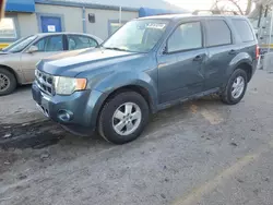 Salvage cars for sale at Wichita, KS auction: 2012 Ford Escape XLT